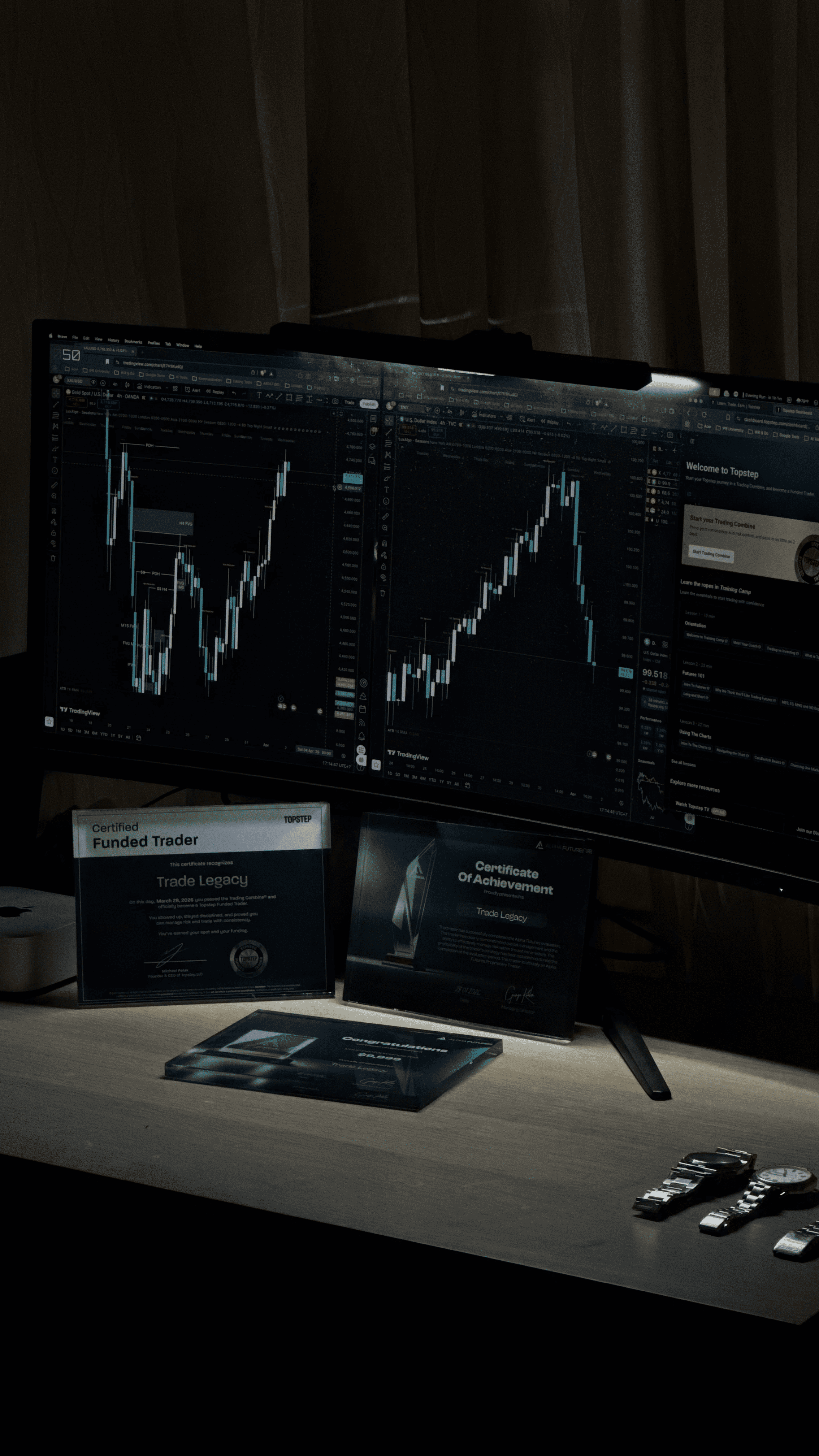 Trading setup 1